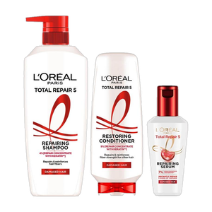 L'Oréal Paris Total Repair 5 Shampoo 650ml + Conditioner 175ml + - Image 6