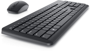 DELL KM3322W Keyboard & Mouse Combo, Anti-fade & Spill-resistant Keys Wireless Standard Multi-device Keyboard Compatible with Desktop, Laptop, Mac up to 36 Month Battery Life, 3Y Advance Exchange Warranty