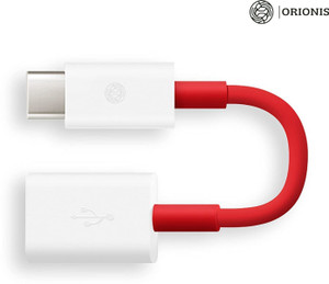 Orionis USB To Type-C OTG Cable Connector Type C OTG All C Type Supported Smartphones Combo Set