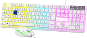 EVM EnHawk WDKM-315 Gaming Combo Set White - Image 6