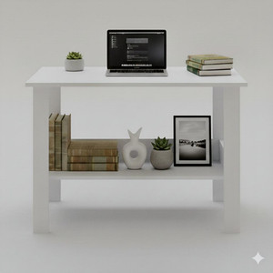 Purple Furniture Modern Engineered Wood Computer Desk - Image 6