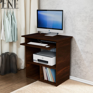 HOODWIN Furniture Premium Engineered Wood Computer Desk (Straight, DIY(Do-It-Yourself) Engineered Wood Computer Desk