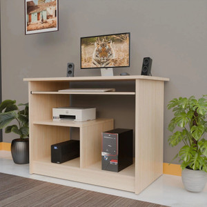 Trends Furnishers Premium Quality Wooden Computer Table With Storage Engineered Wood Computer Desk