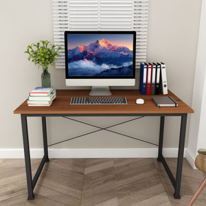 WOODENWAWE Computer table Workstation, Office desk, laptop table ,Office Table, (Brown) Engineered Wood Computer Desk