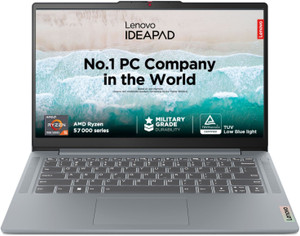 Lenovo IdeaPad Slim 3 AMD Ryzen 5 Quad Core 7520U - (8 GB/512 GB SSD/Windows 11 Home) 14AMN8 Thin and Light Laptop