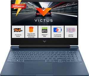 HP Victus AI 31 TOPS AMD Ryzen 5 Hexa Core 8645HS - (16 GB/512 GB SSD/Windows 11 Home/4 GB Graphics/NVIDIA GeForce RTX 2050/144 Hz) 15-fb3003AX Gaming Laptop