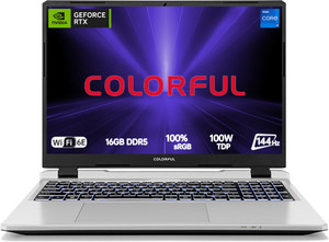 Colorful Evol P15 Intel Core i7 13th Gen 13620H - (16 GB/512 GB SSD/Windows 11 Home/8 GB Graphics/NVIDIA GeForce RTX 4060) A10204900072 Gaming Laptop