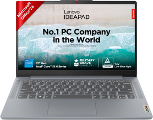 Lenovo IdeaPad Slim 3 Intel Core i5 12th Gen 12450H - (16 GB/512 GB SSD/Windows 11 Home) IdeaPad Slim 3 Thin and Light Laptop