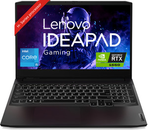 Lenovo Ideapad Gaming 3 Intel Core i5 11th Gen 11320H - (16 GB/512 GB SSD/Windows 11 Home/4 GB Graphics/NVIDIA GeForce GTX 1650) 15IHU6 Gaming Laptop