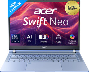 Acer Swift Neo OLED Intel Core Ultra 5 115U - (16 GB/512 GB SSD/Windows 11 Home) SFN14-54H Thin and Light Laptop