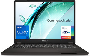 MSI Commercial 14 H Pro Intel Core i7 13th Gen 13700H - (32 GB/1 TB SSD/Windows 11 Pro) Commercial 14 H A13MG vPro-065IN Business Laptop