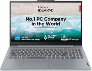 Lenovo IdeaPad Slim 3 Backlit Intel Core i5 12th Gen 12450H - (16 GB/512 GB SSD/Windows 11 Home) 15IAH8 Thin and Light Laptop