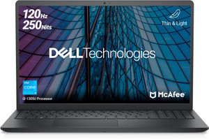 DELL 15 Intel Core i3 13th Gen 1305U - (8 GB/512 GB SSD/Windows 11 Home) 3530 Thin and Light Laptop
