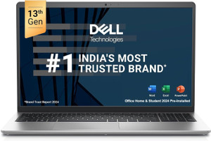 DELL Inspiron MSO '2024 Intel Core i3 13th Gen 1305U - (8 GB/512 GB SSD/Windows 11 Home) Inspiron 3530 Thin and Light Laptop