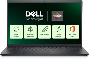 DELL 15 AMD Ryzen 5 Quad Core 7520U - (8 GB/512 GB SSD/Windows 11 Home) 3535 Thin and Light Laptop