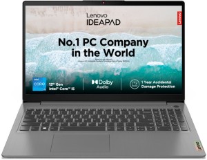 Lenovo IdeaPad Slim 3 Intel Core i5 12th Gen 1235U - (16 GB/512 GB SSD/Windows 11 Home) 15IAU7 Thin and Light Laptop