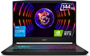 MSI Katana 15 Core i5 12th Gen 12450H - (16 GB/512 GB SSD/Windows 11 Home/6 GB Graphics/NVIDIA GeForce RTX 3050) Katana 15 B12UDXK-1005IN Gaming Laptop