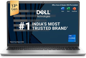 DELL Inspiron MSO 2024 Intel Core i5 13th Gen 1334U - (16 GB/512 GB SSD/Windows 11 Home) Inspiron 3530 Thin and Light Laptop