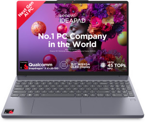 Lenovo Ideapad Slim 3 OLED with 1Yr ADP Snapdragon X - (16 GB/512 GB SSD/Windows 11 Home) 15Q8X10 Laptop