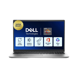 DELL 15 (Previously Inspiron) (2025) Microsoft Office Home 2024 AMD Ryzen 5 Hexa Core 7530U - (16 GB/512 GB SSD/Windows 11 Home) 3535 / 15DC15255 Thin and Light Laptop