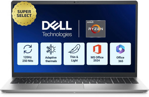 DELL 15 AMD Ryzen 5 Hexa Core 7530U - (16 GB/512 GB SSD/Windows 11 Home) 3535 Thin and Light Laptop
