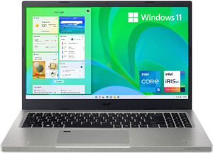 Acer Aspire Vero Intel Core i5 11th Gen 1155G7 - (8 GB/512 GB SSD/Windows 11 Home) AV15-51 Thin and Light Laptop