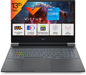 HP Intel Core i5 13th Gen 13420 - (16 GB/512 GB SSD/Windows 11 Home/6 GB Graphics/NVIDIA GeForce RTX NVIDIA GeForce RTX) Victus Gaming Laptop 15-fa2196TX Gaming Laptop