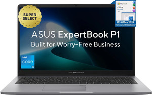 ASUS Expertbook P1 Intel Core i5 13th Gen 13420H - (16 GB/512 GB SSD/Windows 11 Home) P1503CVA-S70611WS Thin and Light Laptop