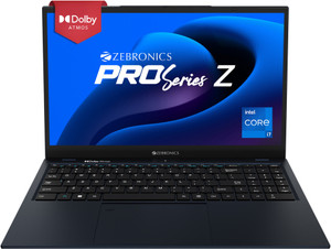 ZEBRONICS Pro Series Z Intel Core i7 12th Gen 1255U - (16 GB/512 GB SSD/Windows 11 Home) ZEB-NBC 5S Thin and Light Laptop