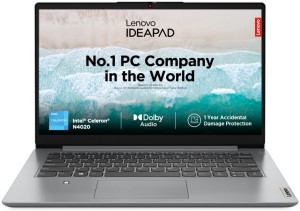 Lenovo Lenovo Ideapad Slim 1 Intel Celeron Dual Core N4020 - (8 GB/256 GB SSD/Windows 11 Home) 14IGL7 Laptop