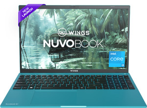 WINGS Nuvobook S1 Aluminium Alloy Metal Body Intel Intel Core i3 11th Gen 1125G4 - (8 GB/256 GB SSD/Windows 11 Home) WL-Nuvobook S1-GRN Thin and Light Laptop
