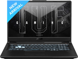 ASUS TUF Gaming F17 Intel Core i5 11th Gen 11260H - (8 GB/512 GB SSD/Windows 11 Home/4 GB Graphics/NVIDIA GeForce RTX 2050/144 Hz/70 W) FX706HF-HX044WS Gaming Laptop