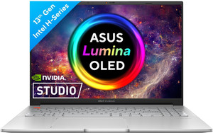 ASUS Vivobook Pro 15 OLED For Creator, Intel H-Series Intel Core i5 13th Gen 13500H - (16 GB/512 GB SSD/Windows 11 Home/6 GB Graphics/NVIDIA GeForce RTX 4050/120 Hz/65 TGP) K6502VU-MA542WS Gaming Laptop