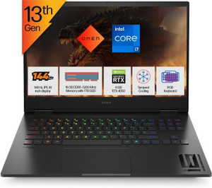 HP Omen Intel Core i7 13th Gen 13620H - (16 GB/1 TB SSD/Windows 11 Home/6 GB Graphics/NVIDIA GeForce RTX 4050/144 Hz) 16-wd0011tx Gaming Laptop