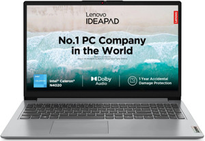 Lenovo IdeaPad Slim 1 Intel Celeron Dual Core N4020 - (8 GB/256 GB SSD/Windows 11 Home) 14IGL7 Thin and Light Laptop