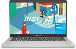 MSI Modern 14 Intel Core i3 13th Gen 1315U - (8 GB/512 GB SSD/Windows 11 Home) Modern 14 C13M-438IN Thin and Light Laptop