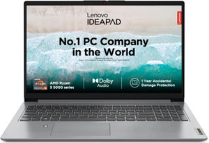 Lenovo IdeaPad Slim 1 AMD Ryzen 5 Hexa Core 5500U - (8 GB/512 GB SSD/Windows 11 Home) 15ACL6 | 15ALC7 2 Thin and Light Laptop