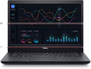 DELL Intel Celeron Dual Core - (4 GB/256 GB SSD/4 GB EMMC Storage/Windows 10) 5470 ULTRA SLIM Thin and Light Laptop