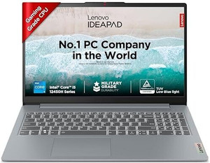 Lenovo IdeaPad Slim 3 Intel Core i5 12th Gen 12450H - (16 GB/512 GB SSD/Windows 11 Home) 83ER00KSIN Thin and Light Laptop