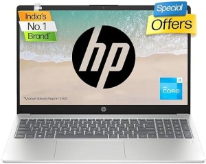 HP Laptop Intel Core i3 13th Gen 1315U - (8 GB/512 GB SSD/Windows 11 Home) 15-fd0186TU Thin and Light Laptop