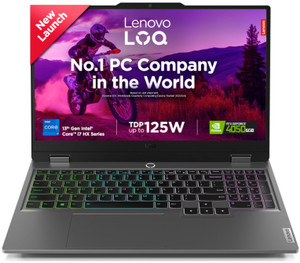 Lenovo Intel Core i7 13th Gen 13645HX - (16 GB/512 GB SSD/Windows 11 Home/6 GB Graphics/NVIDIA GeForce RTX 4050) LOQ 15IRX9 Gaming Laptop