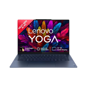 Lenovo Yoga Slim 7x Next Gen AI PC 3K OLED Full Metal with 1Yr ADP Snapdragon Snapdragon X Elite - (32 GB/1 TB SSD/Windows 11 Home) 14Q8X9 Thin and Light Laptop