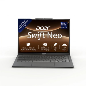 Acer Swift Neo Next Gen AI PC OLED Intel Core Ultra 5 226V - (16 GB/512 GB SSD/Windows 11 Home) SFN14-56 Notebook