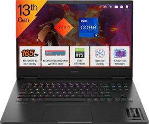 HP OMEN Intel Core i9 13th Gen 13900HX - (16 GB/1 TB SSD/Windows 11 Home/8 GB Graphics/NVIDIA GeForce RTX 4060) 16-wf0148TX Gaming Laptop