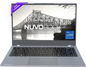 WINGS Nuvobook Pro Aluminium Alloy Metal Body Intel Intel Core i7 11th Gen 1165G7 - (16 GB/512 GB SSD/Windows 11 Home) WL-Nuvobook Pro-GRY Thin and Light Laptop