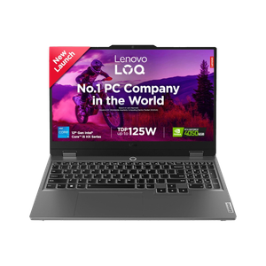 Lenovo LOQ Intel Core i5 12th Gen 12450HX - (16 GB/512 GB SSD/Windows 11 Home/6 GB Graphics/NVIDIA GeForce RTX 4050/144 Hz/105 W) 15IAX9/ 15IAX9D2 Gaming Laptop