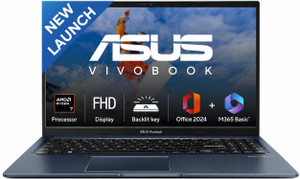 ASUS VivoBook 15 AMD Ryzen 7 Octa Core 5825U - (16 GB/512 GB SSD/Windows 11 Home) M1502YA-BQ703WS Thin and Light Laptop