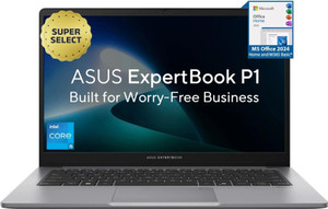 ASUS Expertbook P1 High-performance processor Intel Core i5 13th Gen 13420H - (32 GB/512 GB SSD/Windows 11 Home) P1403CVA-S60939WS Thin and Light Laptop