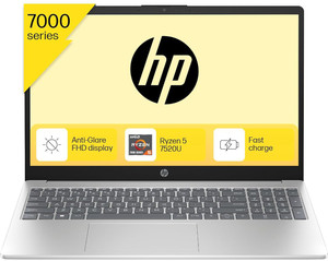 HP AMD Ryzen 5 Quad Core 7520U - (16 GB/512 GB SSD/Windows 11 Home) 15-fc0156AU Thin and Light Laptop