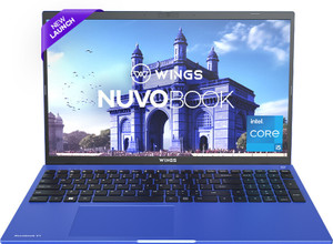 WINGS Nuvobook V1 Aluminium Alloy Metal Body Intel Intel Core i5 11th Gen 1155G7 - (8 GB/512 GB SSD/Windows 11 Home) WL-Nuvobook V1-BLU Thin and Light Laptop